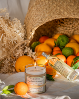 Duftkerze Mandarine-Bergamotte 180 g