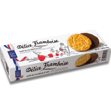 Butterkekse mit Himbeeren & Zartbitterschokolade 130 g