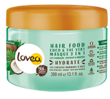 3 in 1 Haarmaske für alle Haartypen Kokos & Grüner Tee 390 ml