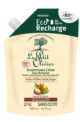 Refill Shampoo für trockenes & geschädigtes Haar Olive, Shea, Argan 500 ml