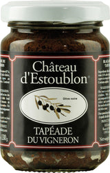 Paste aus schwarzen Oliven & Rotwein 130 g