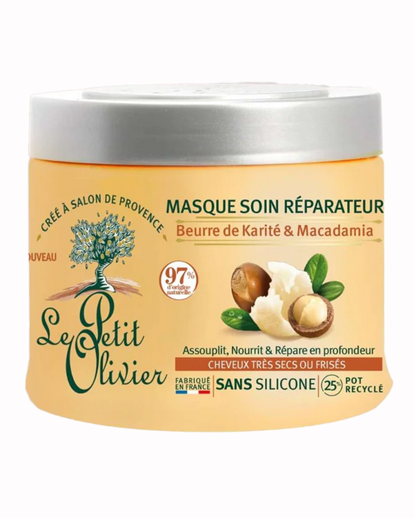 Haarmaske für sehr trockenes Haar mit Shea Butter & Macadamia 330 ml - Le Petit Olivier