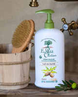 Duschcreme mit Spender Shea-Milch 750 ml