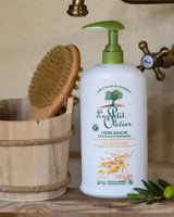 Duschcreme mit Spender Hafermilch 750 ml