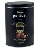 Schokotrüffel Knisterzucker 200 g in Metallbox