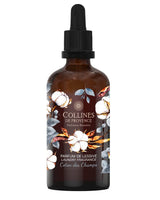 Wäscheduft Baumwolle von Collines in Glasflasche mit Pipette – für frischen Baumwoll-Duft auf Textilien