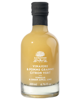 essig sorte granny apfel a l olivier hintergrund weiß