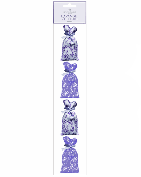 4er Set Lavendelsäckchen (4 x 18g = 72g)