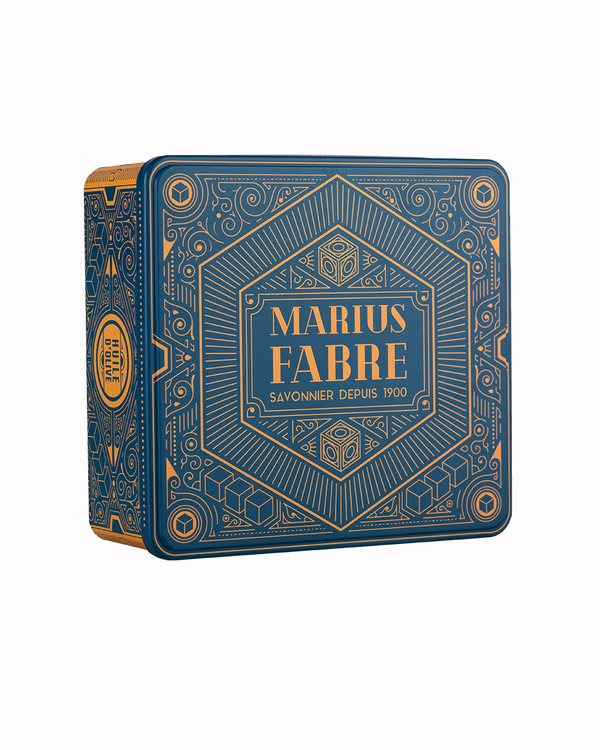 Leere Metallbox (23 x 22 x 8,5cm) - Marius Fabre