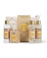 Reise-Set Duschgel,Shampoo,Bodylotion,Seife Honig