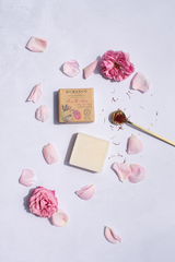 Marseiller Seife Rose-Safran 100 g