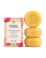 Feste Seifen Pfirsich 3x125 = 375 g