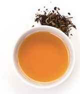 Bio Weißer Bai Mu Dan Tee mit Aromen von Pfirsich & Aprikose "Thé blanc pêche abricot" Metalldose 40 g/ DE-ÖKO-006