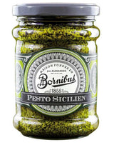 Bornibus Pesto Sicilien grünes Pesto nach sizilianischer Art im Glas französische Feinkost von Maison Bornibus 1855
