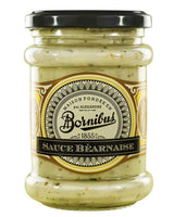 Bornibus Sauce Béarnaise cremige französische Feinkostsauce im Glas mit Kräutern klassische Béarnaise von Maison Bornibus 1855