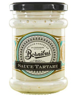 Bornibus Sauce Tartare cremige französische Feinkostsauce im Glas mit Kräutern klassischer Tartare Dip von Maison Bornibus 1855