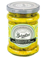 Bornibus Tartinade de Courgette au Curry würzige Zucchinicreme mit Curry im Glas französische Feinkost von Maison Bornibus 1855