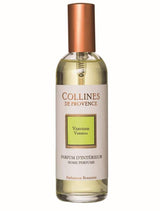 Collines de Provence Raumspray Verbene in transparenter Sprühflasche mit kupferfarbenem Deckel