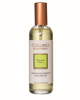 Collines de Provence Raumduft Raumspray Verveine in Glasflakon mit Zerstäuber.
