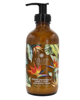 handcreme in glasspender mit der duftrichtung Paradisblume von collines