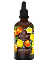 Ein Wäscheduft Zitrusfrüchte von Collines in Glasflasche mit Pipette