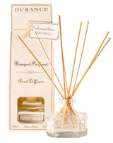 Durance Raumduft Diffuser Weicher Kaschmir 100ml mit Duftstäbchen, dekorativem Glasflakon und passender Verpackung