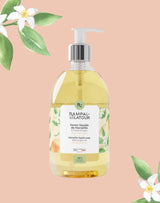 Rampal Latour Flüssigseife Orangenblüte in Pumpflasche mit Orangenblüten