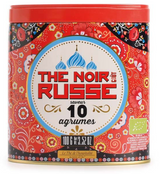 Bio Teemischung aus schwarzem Tee & Ceylon-Tee "Thé russe" Metalldose 100 g / DE-ÖKO-006