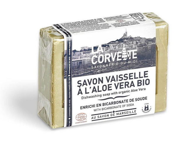Spülmittel-Seife Aloe Vera 200 g - La Corvette Marseille