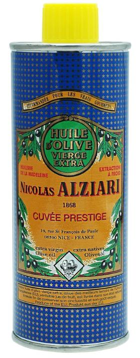 Geschenkbox 'Retour du Marché Vienne' mit Olivenöl Cuvée Prestige, Oliven-Tapenade & Salz mit Kräutern der Provence