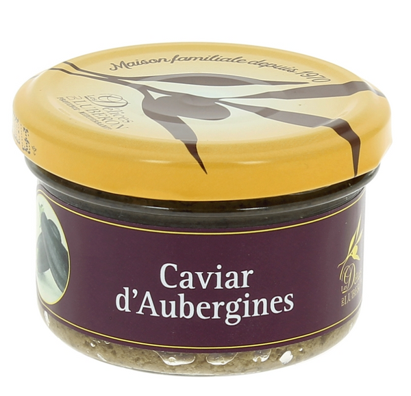 Paste aus Auberginen (Caviar d'Aubergines) 210  g - Les Délices du Luberon