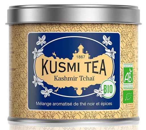 Bio Schwarzer Tee 'Kashmir Tchai' mit Gewürzen in der 100 g (Metalldose) / DE-ÖKO-006