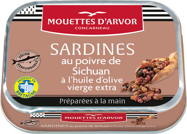 Sardinen mit Szechuan-Pfeffer 115 g Dosenkonserve