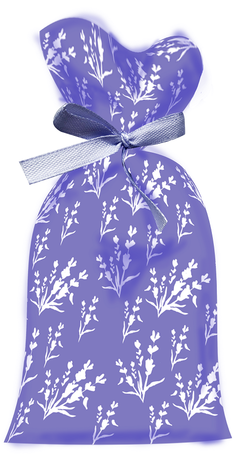 Lavendelsäckchen (lila Motiv) 18 g - Plantes & Parfums
