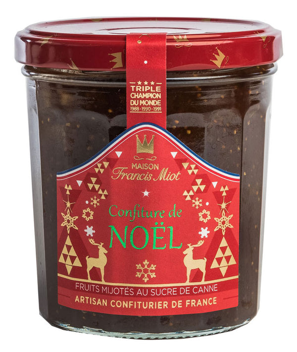 Weihnachts-Fruchtaufstrich mit Feige, Aprikose, Rosinen & Rum 340 g