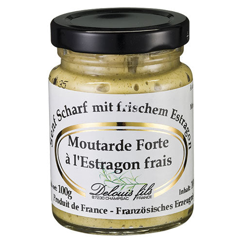 Senf mit frischem Estragon scharf 100 g