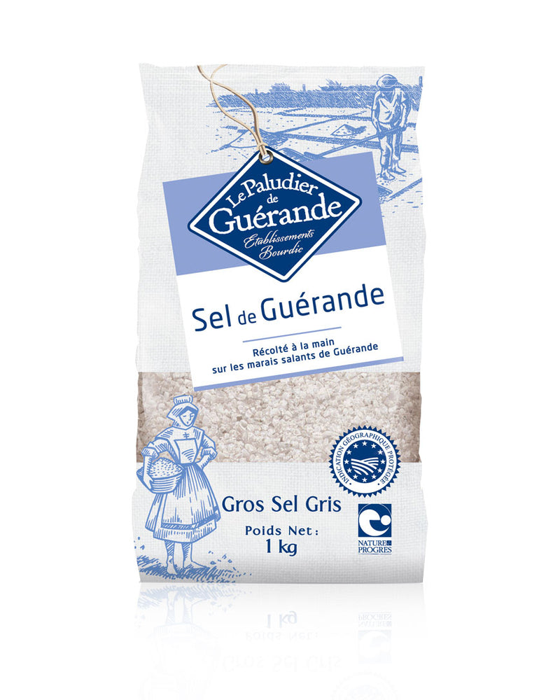 Grobes Meersalz aus der Guérande, leicht feucht 1 kg