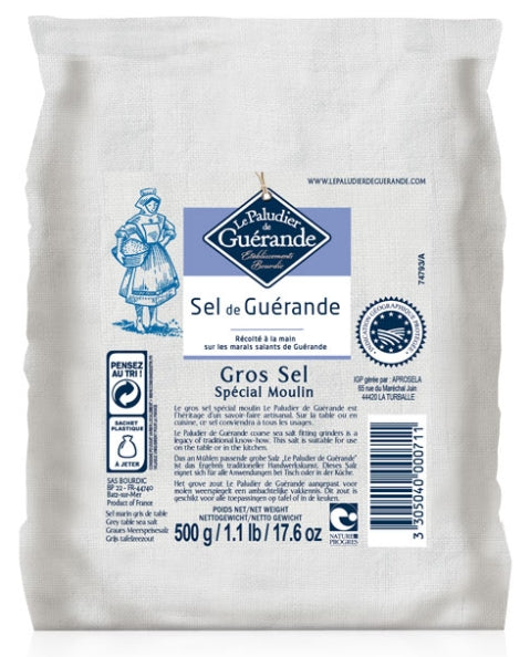 Grobes Meersalz aus der Guérande für die Mühle 500 g