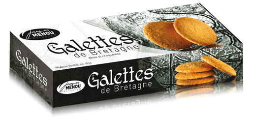 Dünne Bretonische Galette Natur 100 g