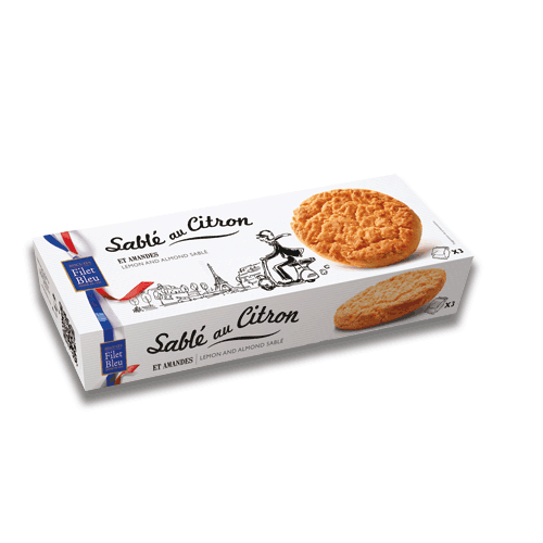 Buttersandkekse mit Zitrone & Mandeln 150 g