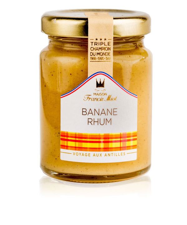 Fruchtaufstrich mit Banane & Rum 110 g