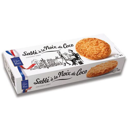 Buttersandkekse mit Kokosnuss 150 g