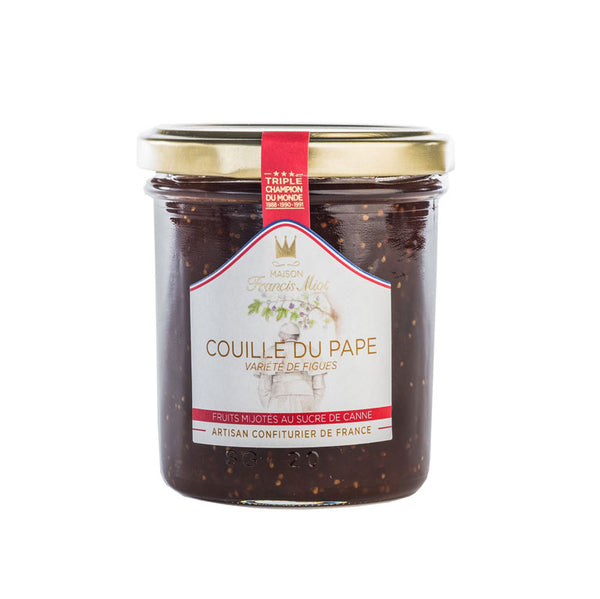 Fruchtaufstrich 'Couille du Pape' mit Feige, Rum & Curaçao-Likör 220 g