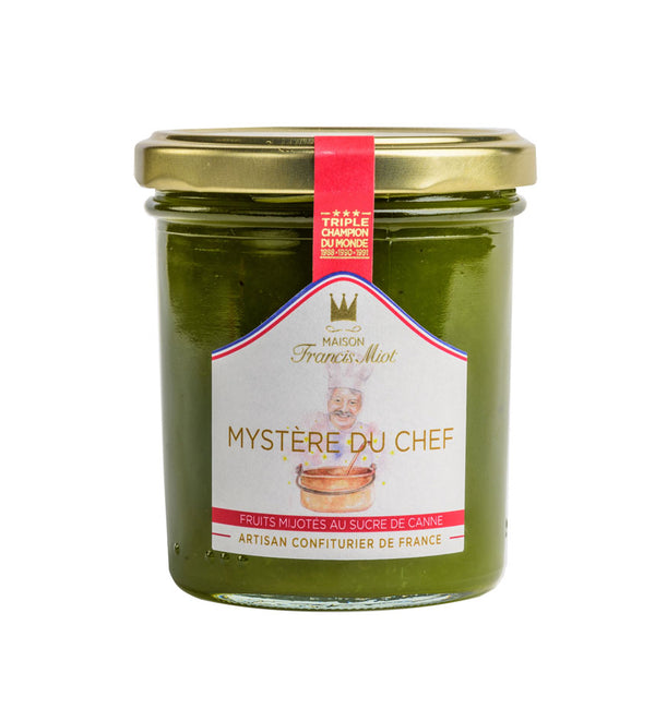 Fruchtaufstrich 'Mystère du Chef' mit Aprikose, Mango, Pfirsich & Passionsfrucht 220 g