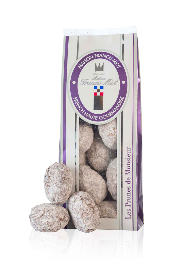 Praliné mit Pflaumen, Armagnac & weißer Schokolade 130 g