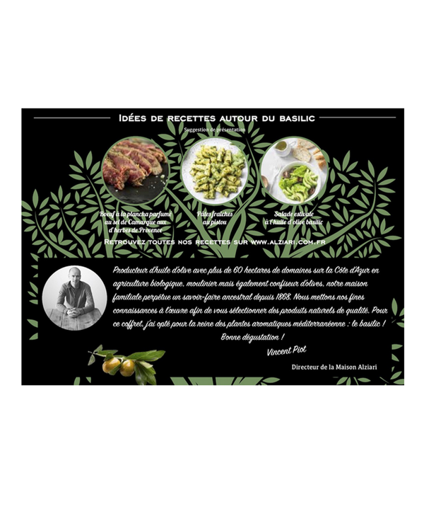 Geschenkbox Basilic