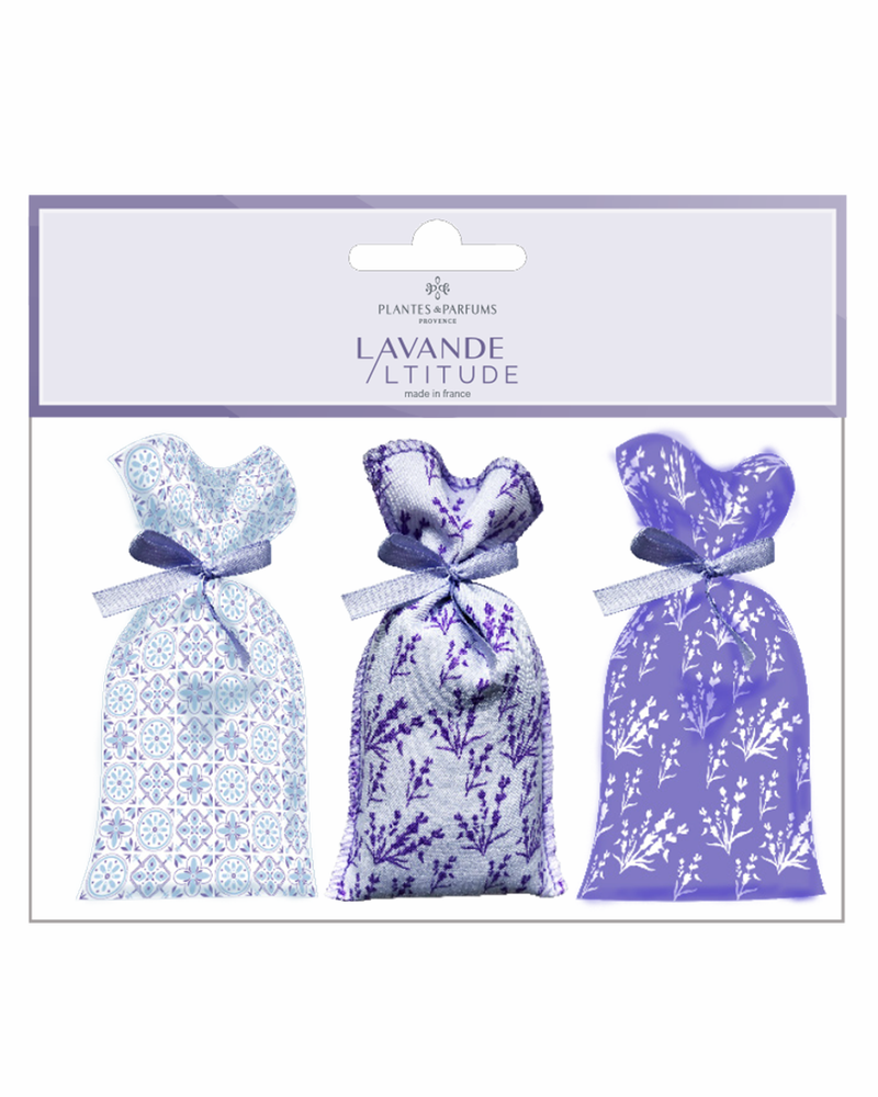 3er Set Lavendelsäckchen (3x18g=54g) - Plantes & Parfums