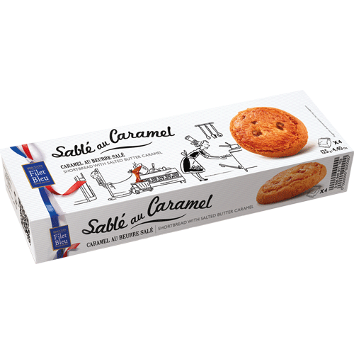 Buttersandkekse mit Karamell & gesalzener Butter 125 g