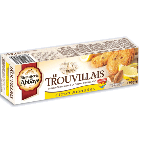 Buttersandkekse mit Zitrone & Mandeln 150 g