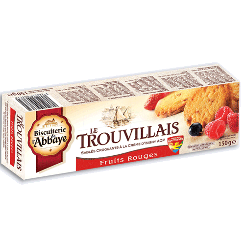 Buttersandkekse mit roten Früchten 150 g